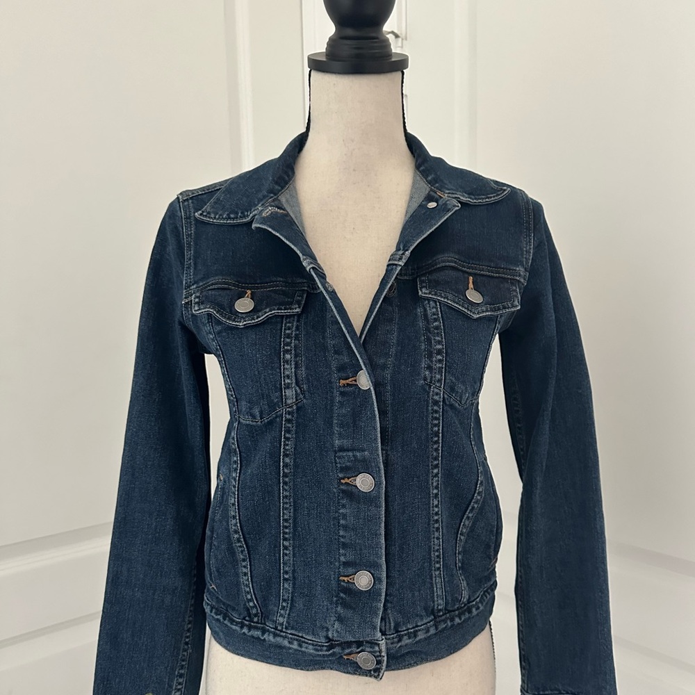 GAP Denim Dark Blue Jean Jacket